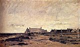 Le Village de Kerity en Bretagne by Charles-Francois Daubigny